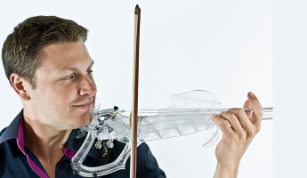 3Dvarius 3D Printed Violin Electric Violin 1