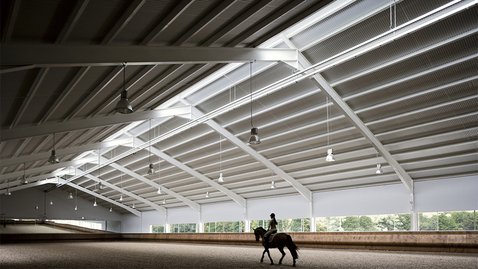 sports facility design - Elite Equestrian Center by Francisco Mangado - Photo by Pedro Pegenaute 1