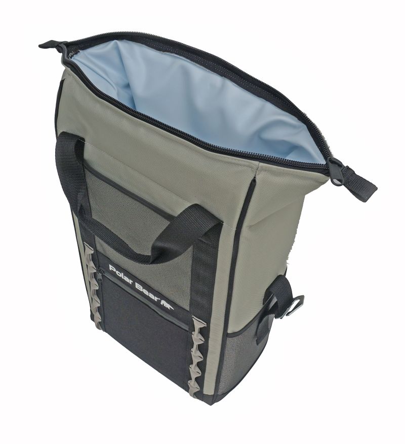Eclipse Backpack Cooler - top view