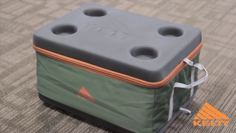 Kelty Folding Cooler (Forest green)