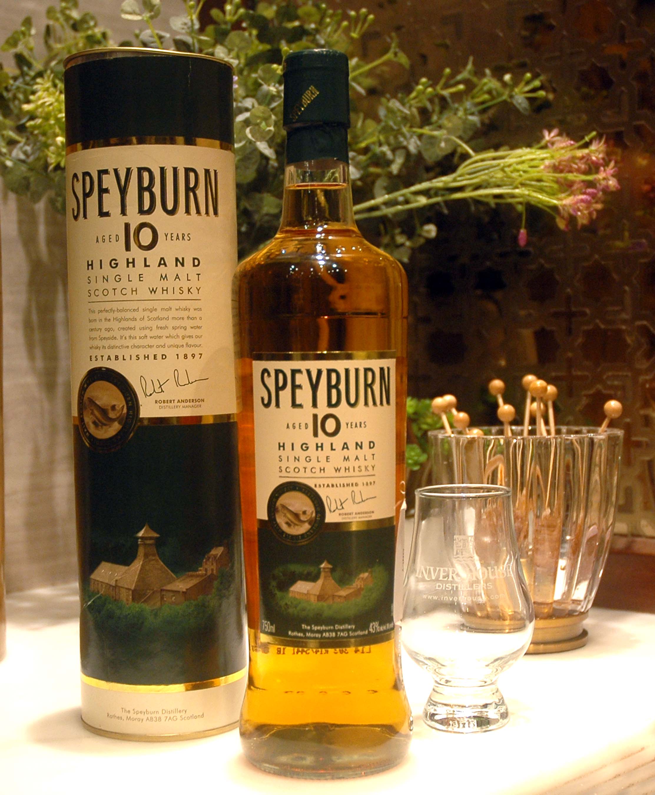 Speyburn 10 Year Old – single malt scotch