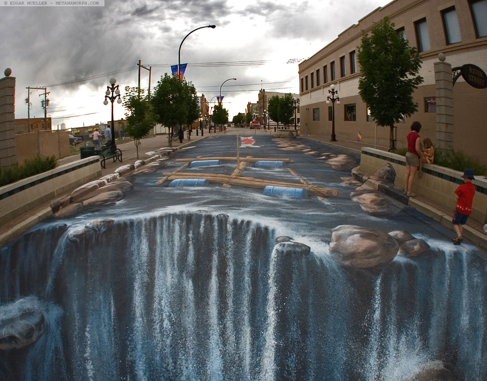 Edgar Müller - 3D sidewalk art 3