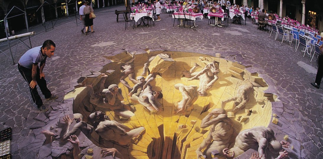 Breathtaking 3D Sidewalk Art To Be Enjoyed By All