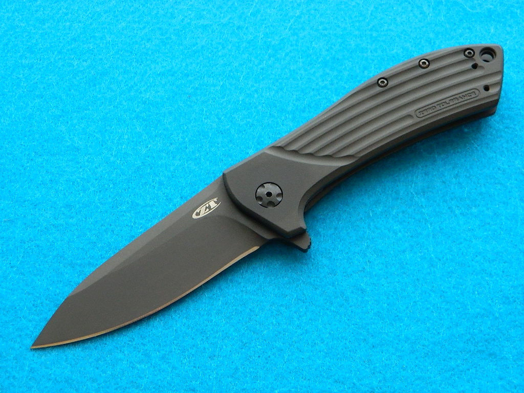 Zero Tolerance 0801 Titanium Blackwash - edc knife