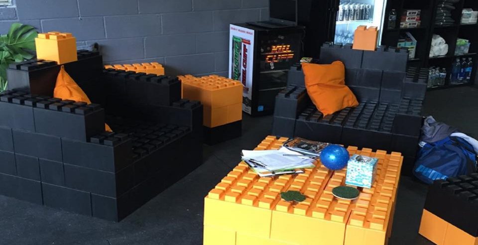 EverBlock Living Room Set - giant lego