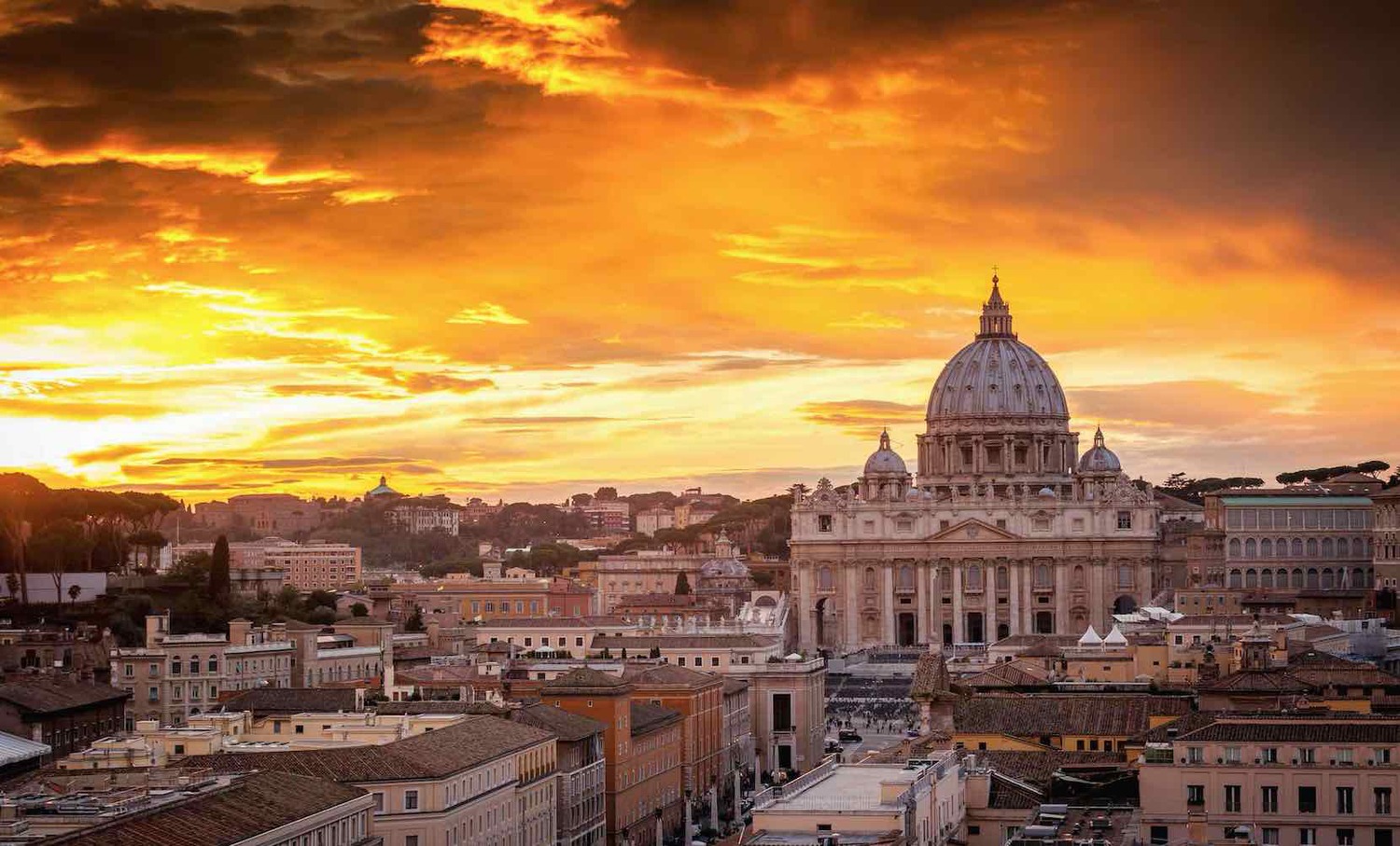 Rome – rare rooftop view