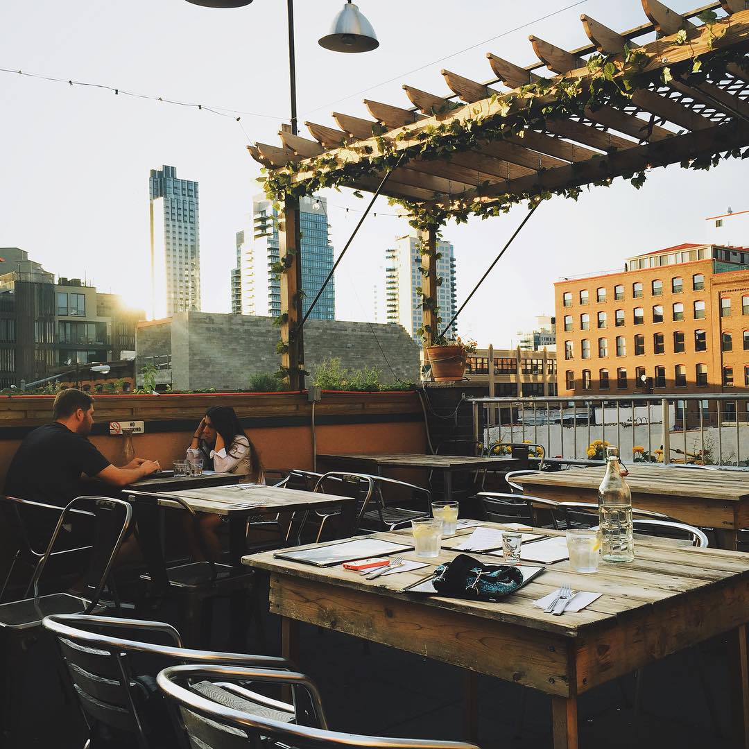 L'isola Wood Fired Bar & Ristorante - fancy rooftop dining nyc