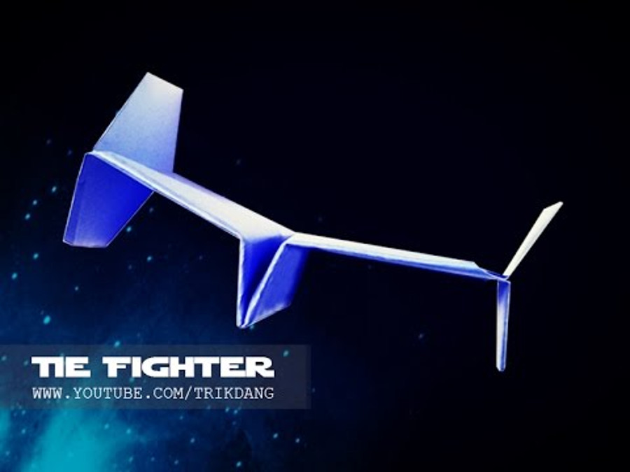 The paper TIE fighter
