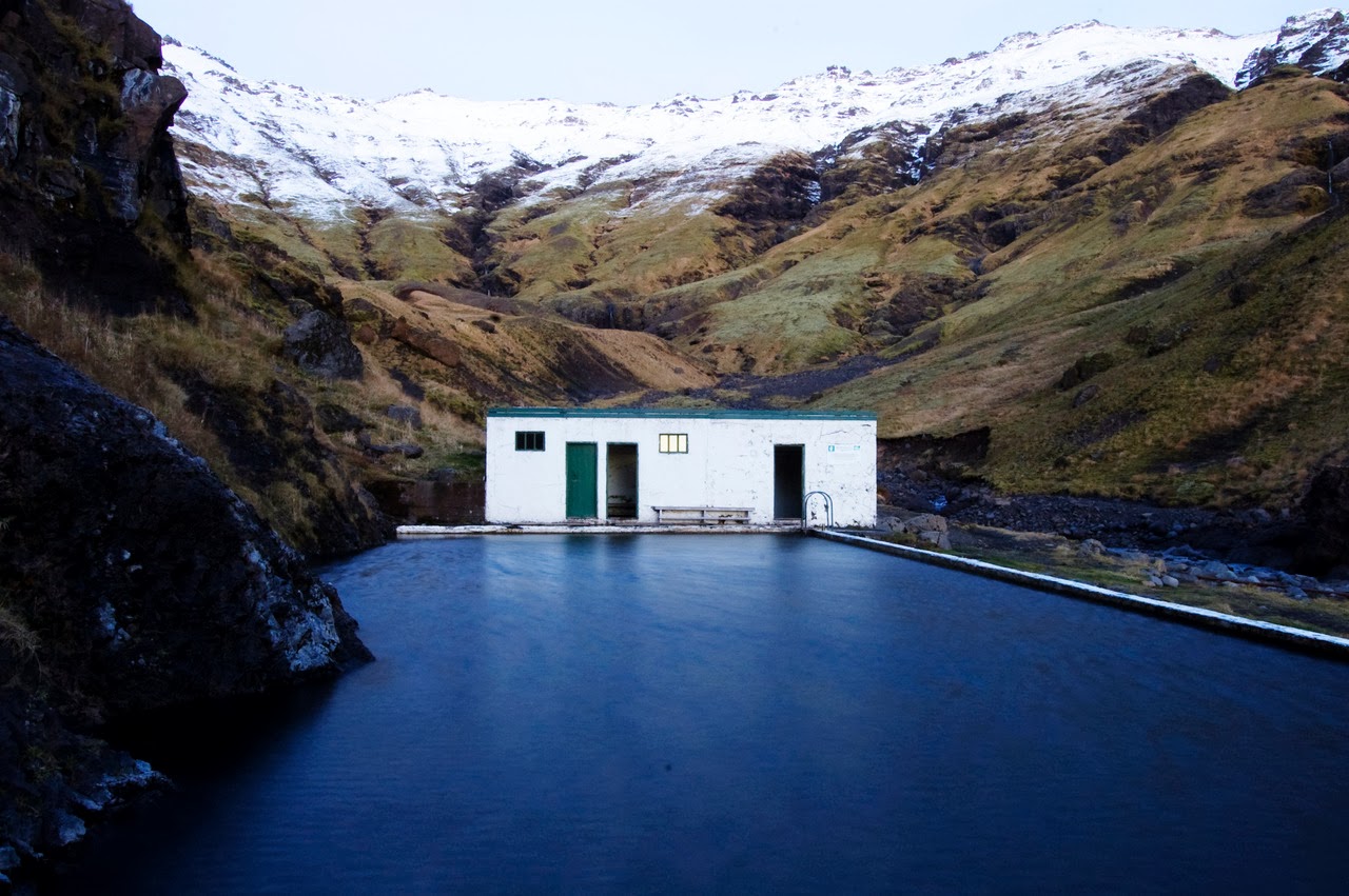 Seljavallalaug Pool, Iceland - secret swimming hole
