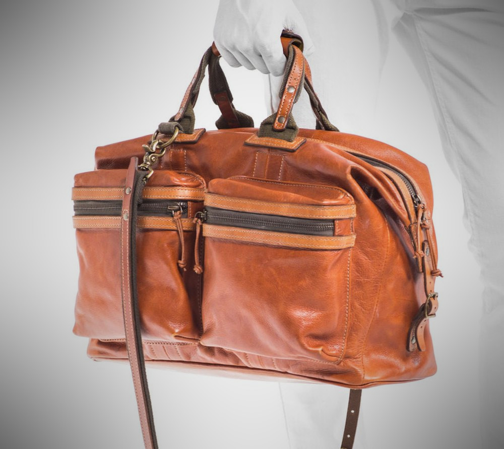 Stephen Kenn Travel Duffle - weekender bag for men