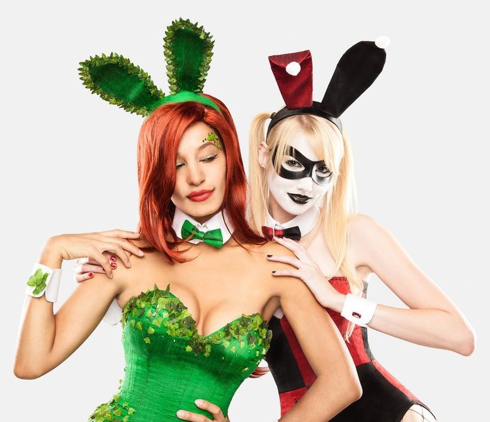 Poison Ivy and Harley Quinn - couples costumes