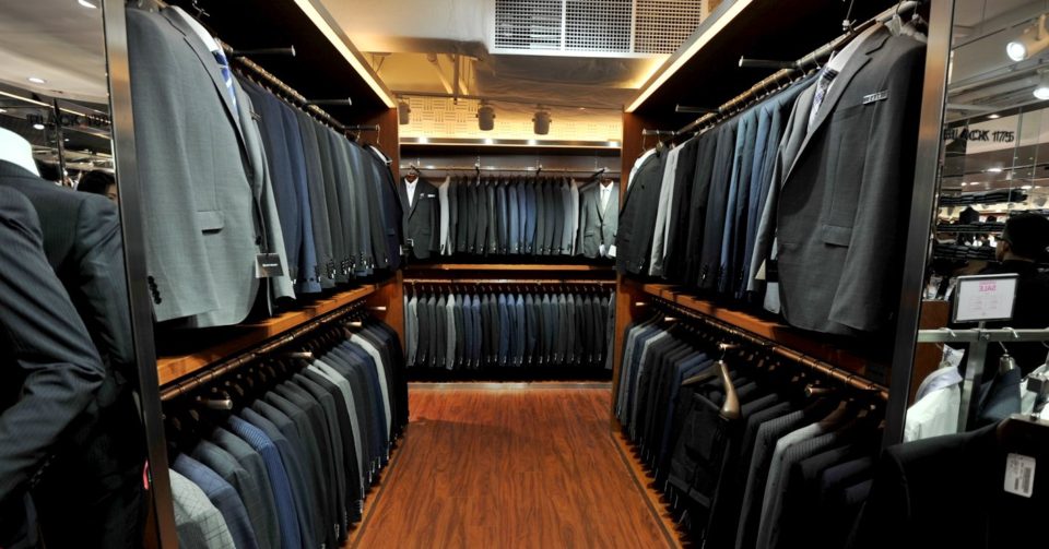 Suits wardrobe