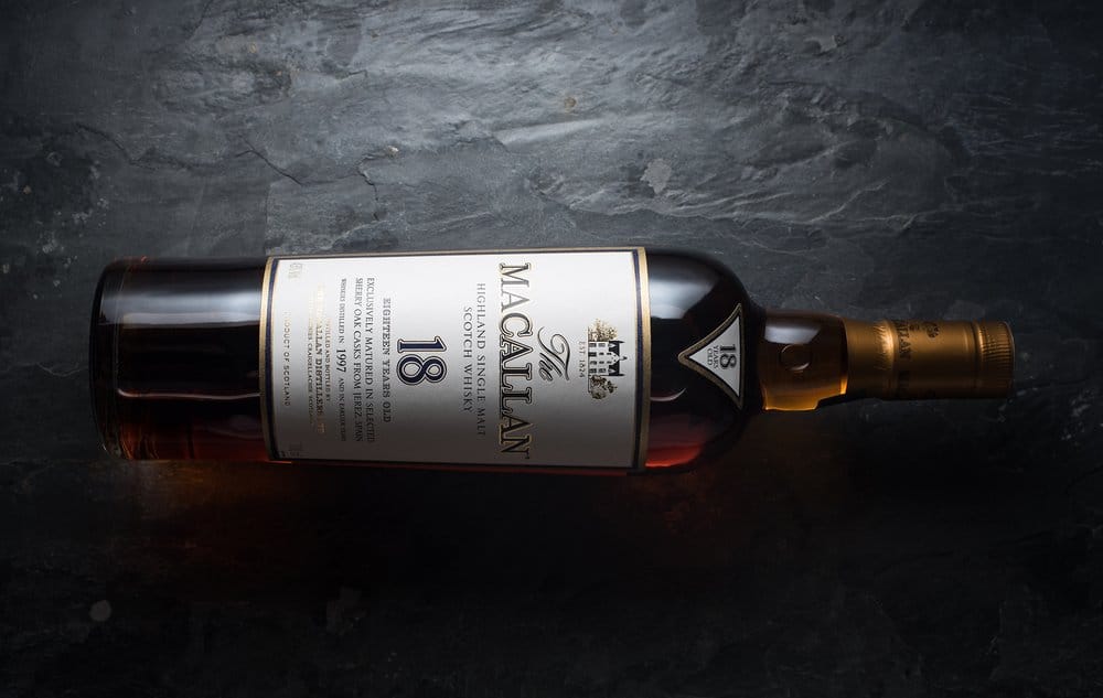 Macallan Sherry Oak Single Malt 18 - scotch under 250
