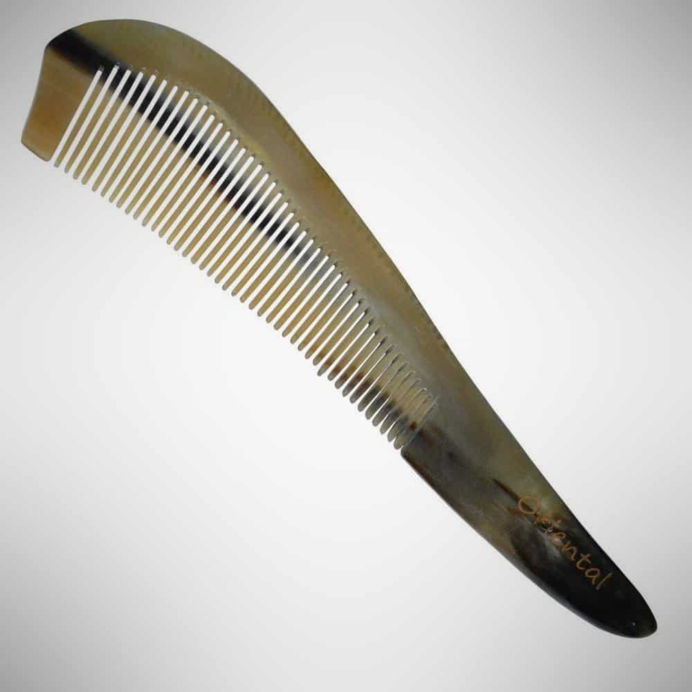 Oriental Natural Ox Horn Comb - mens accessories