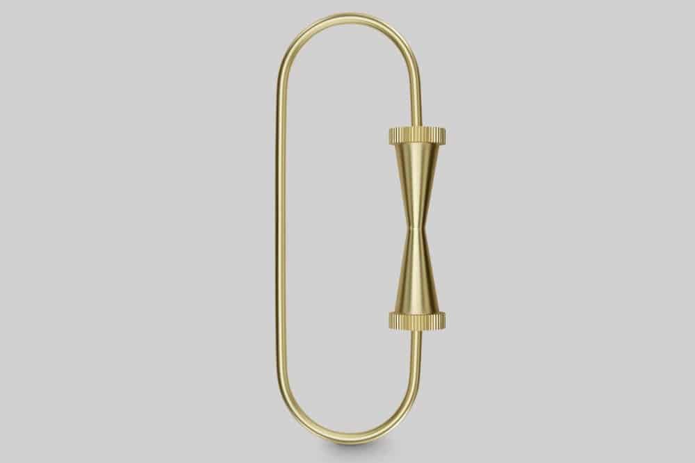 Tom Dixon Cog Key Ring Loop - mens accessories