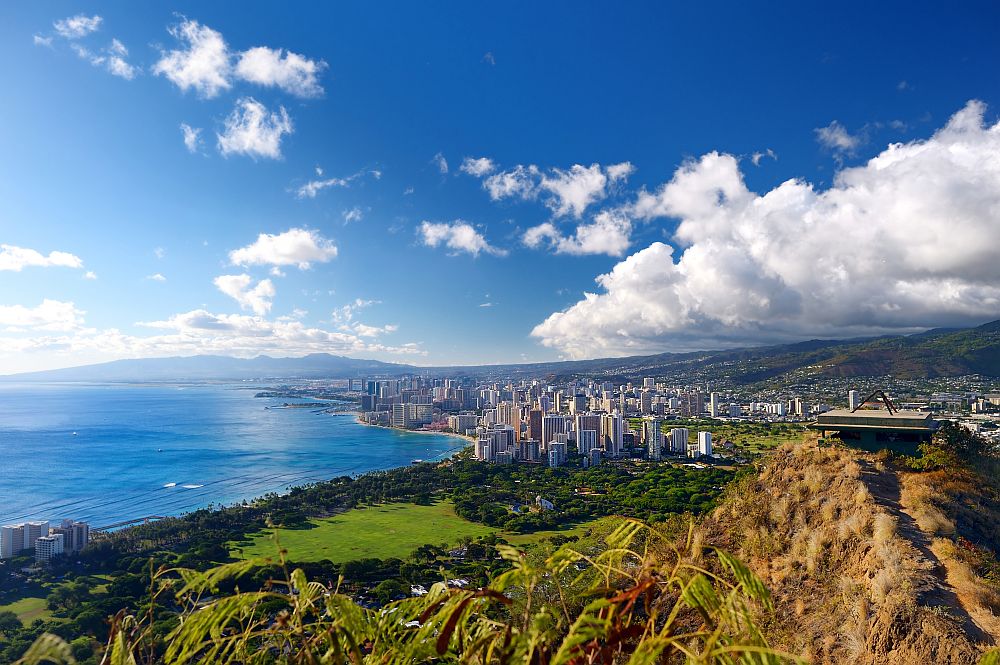 Honolulu City, Oahu - spectacular view
