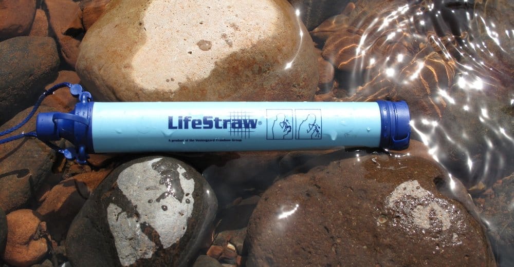 LifeStraw Personal Water Filter - survival essentials