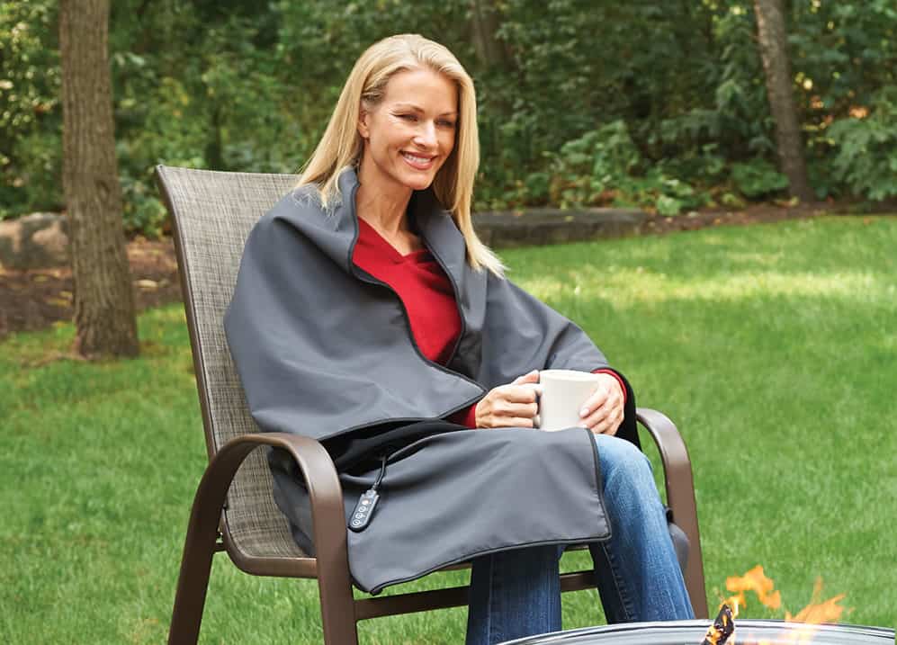 Cordless Heated Throw Electric Blanket