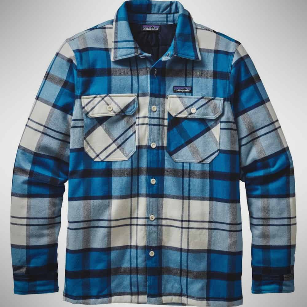 Patagonia Insulated Fjord Flannel Shirt Jacket