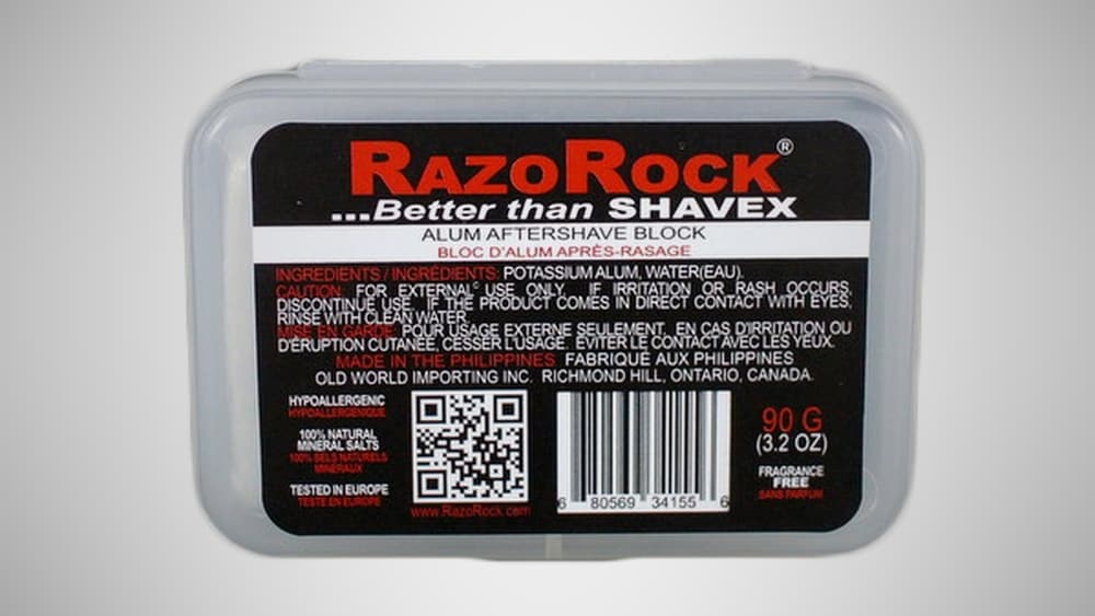 RazoRock Alum Block - aftershave for men