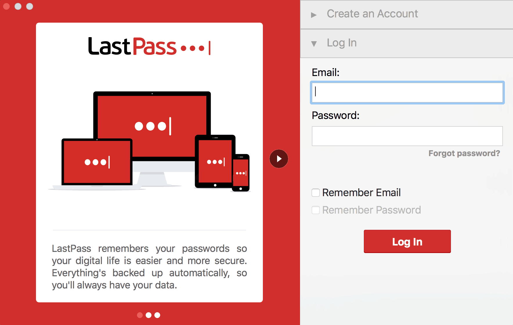 LastPass - password manager