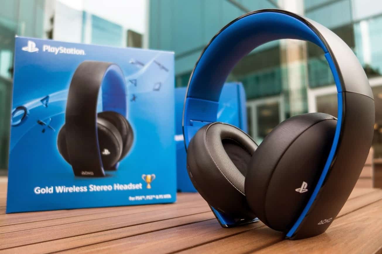 PlayStation Gold Wireless Stereo - gaming headset