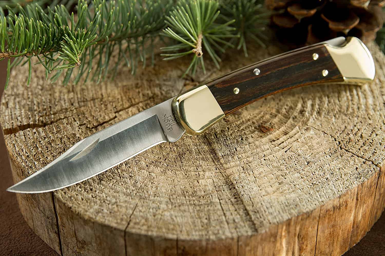 110 Folding Hunter - buck knife