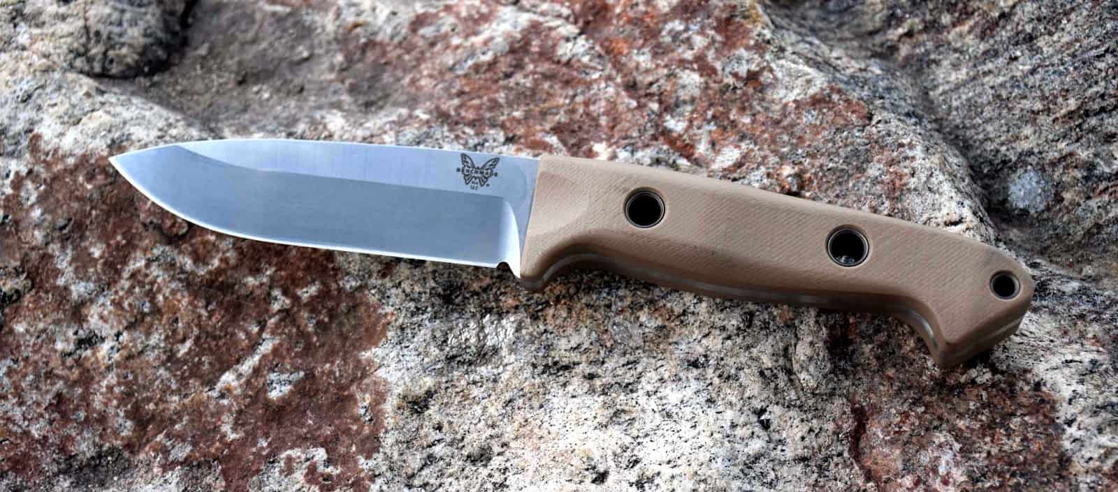 Benchmade Bushcrafter 162 - fixed blade edc knife