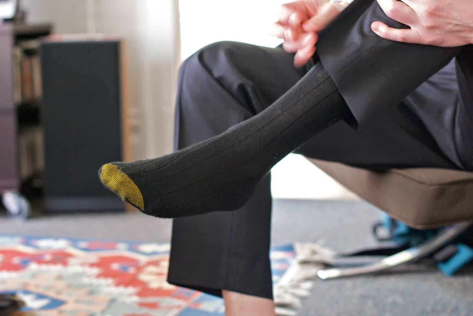 Matching Mens Dress Socks to Pants