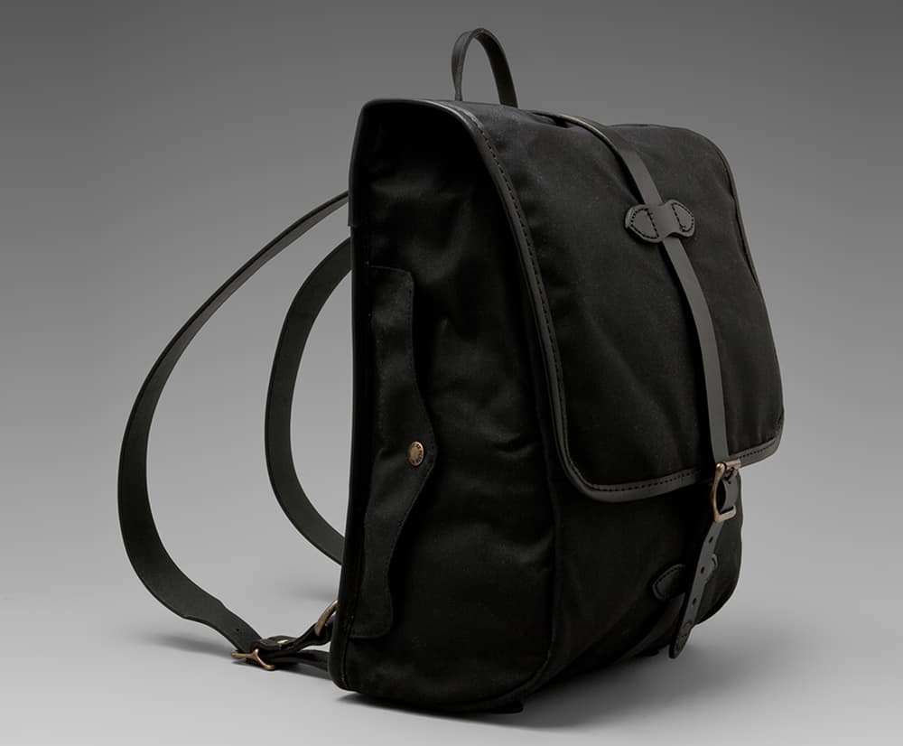 Filson Tin Cloth - mens backpack for work
