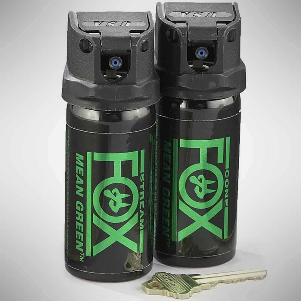 Fox Labs Mean-Green H2OC Stream Pepper - self defense weapon