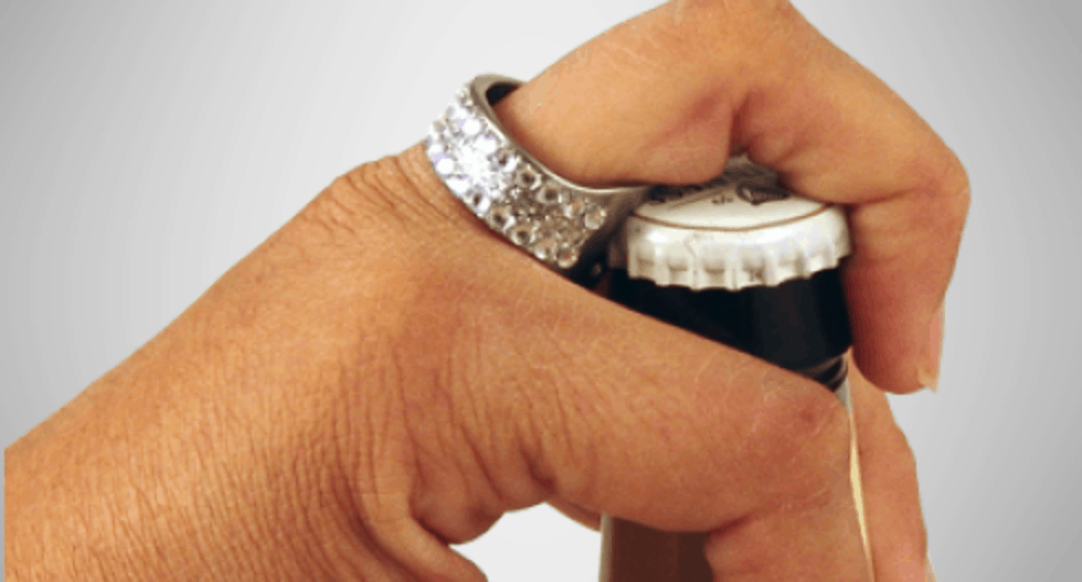 Bling Ring - bottle opener