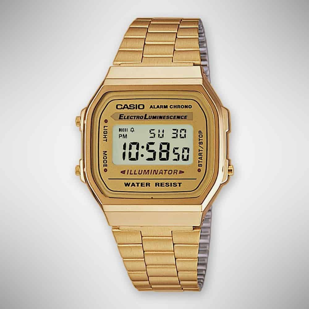 Casio Classic Digital Watch Gold
