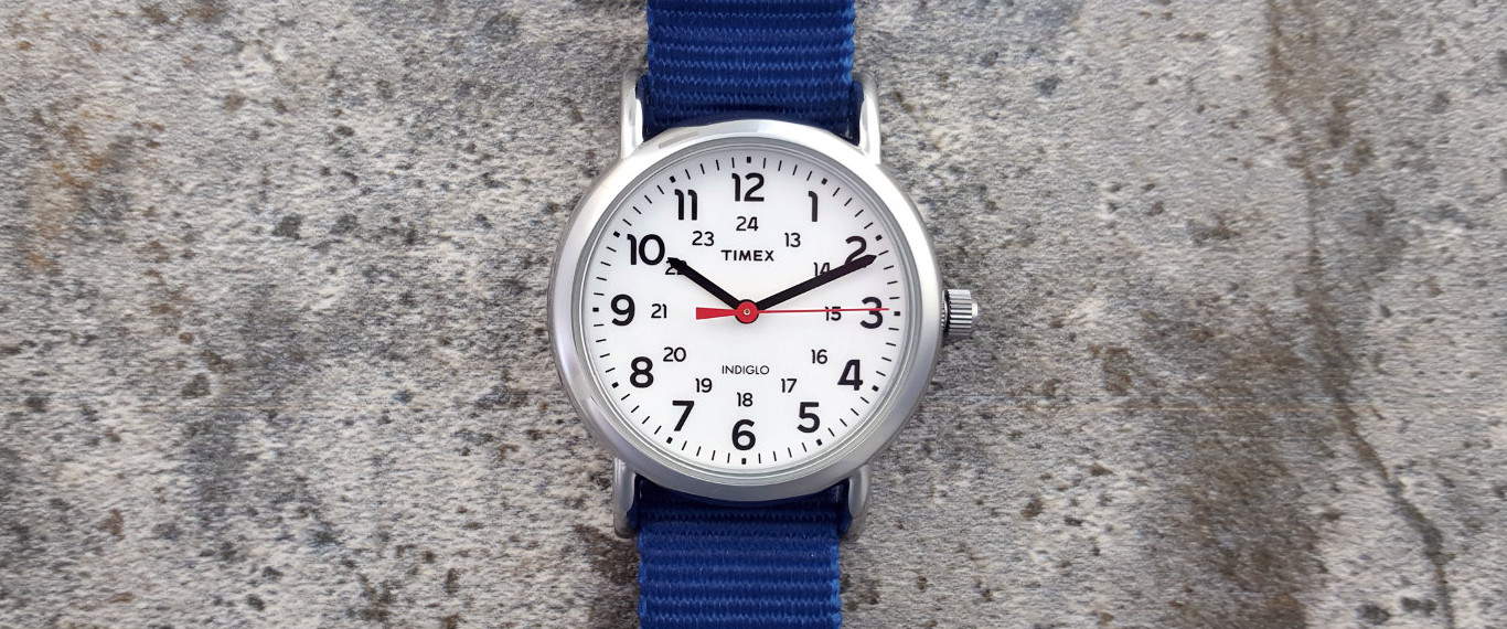 Timex Weekender - minimalist watch