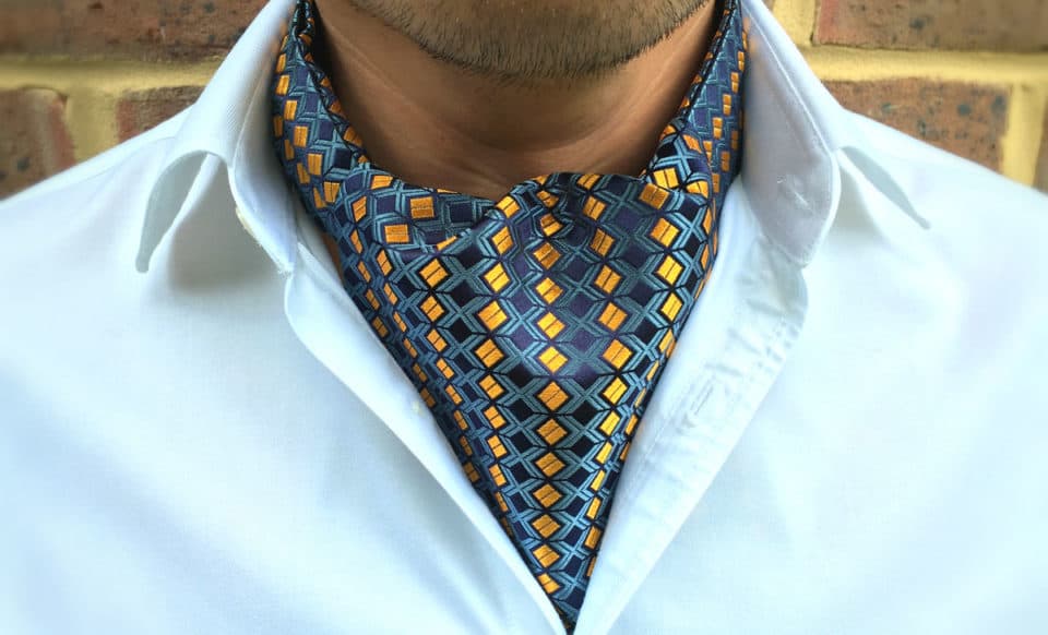 cravat ascot wearing patterns wear vs guide gentleman difference via club thecoolist