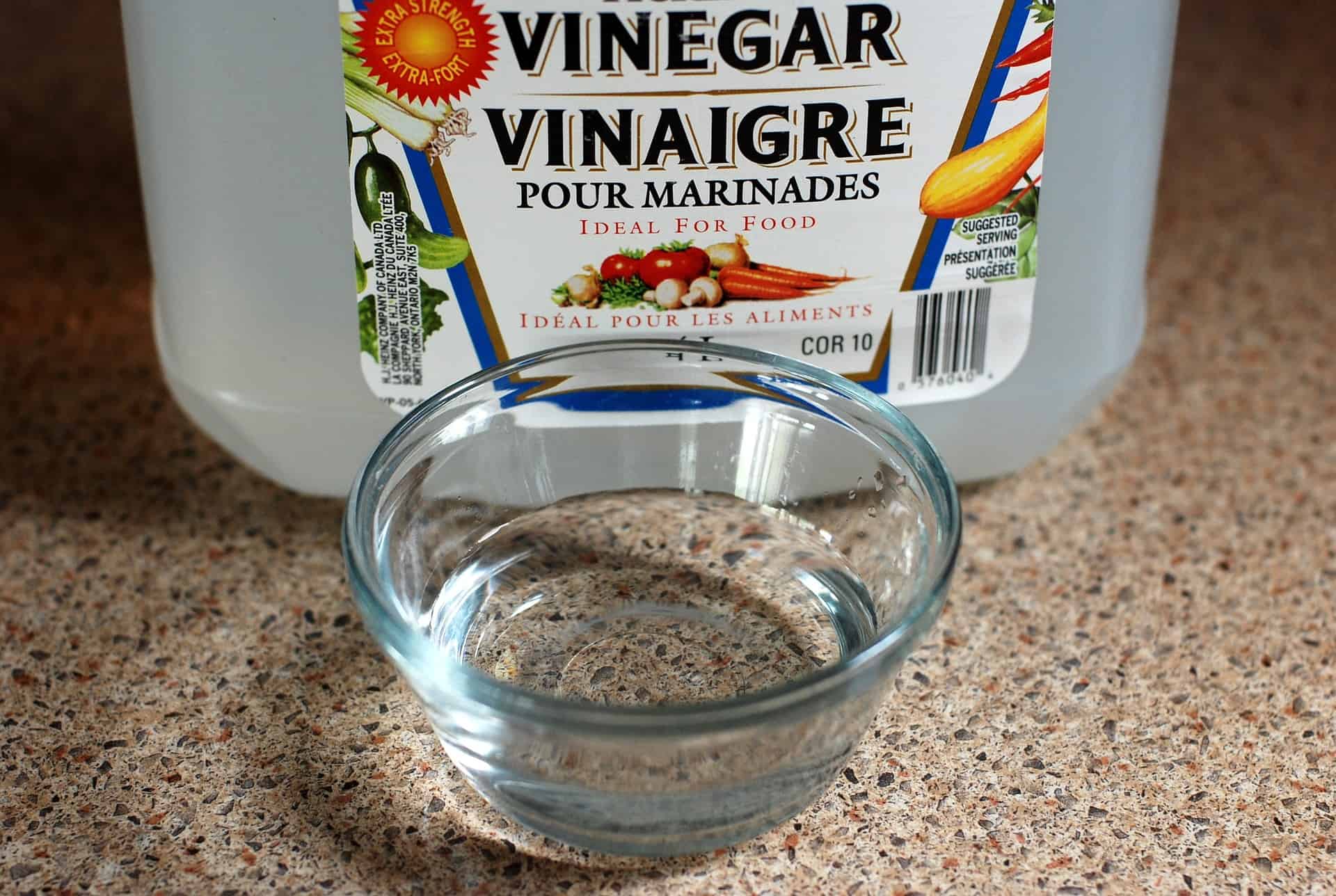 Vinegar Bowls - improve house smell