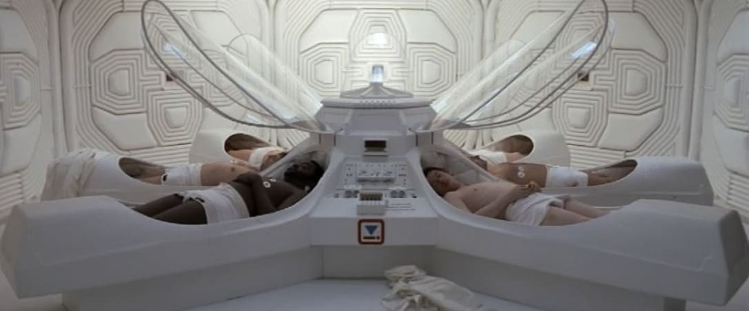 Alien - opening scene in movie
