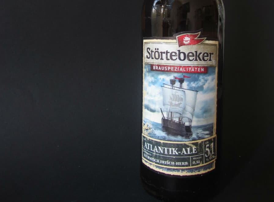 Störtebeker Atlantik Ale - shower beer