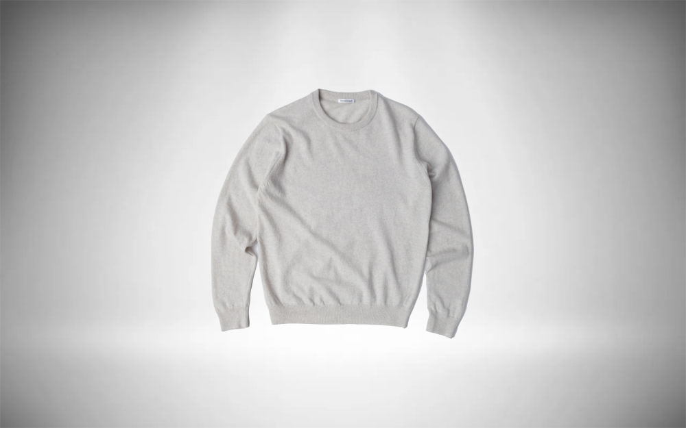 Unrecorded Lambswool Grey Sweater