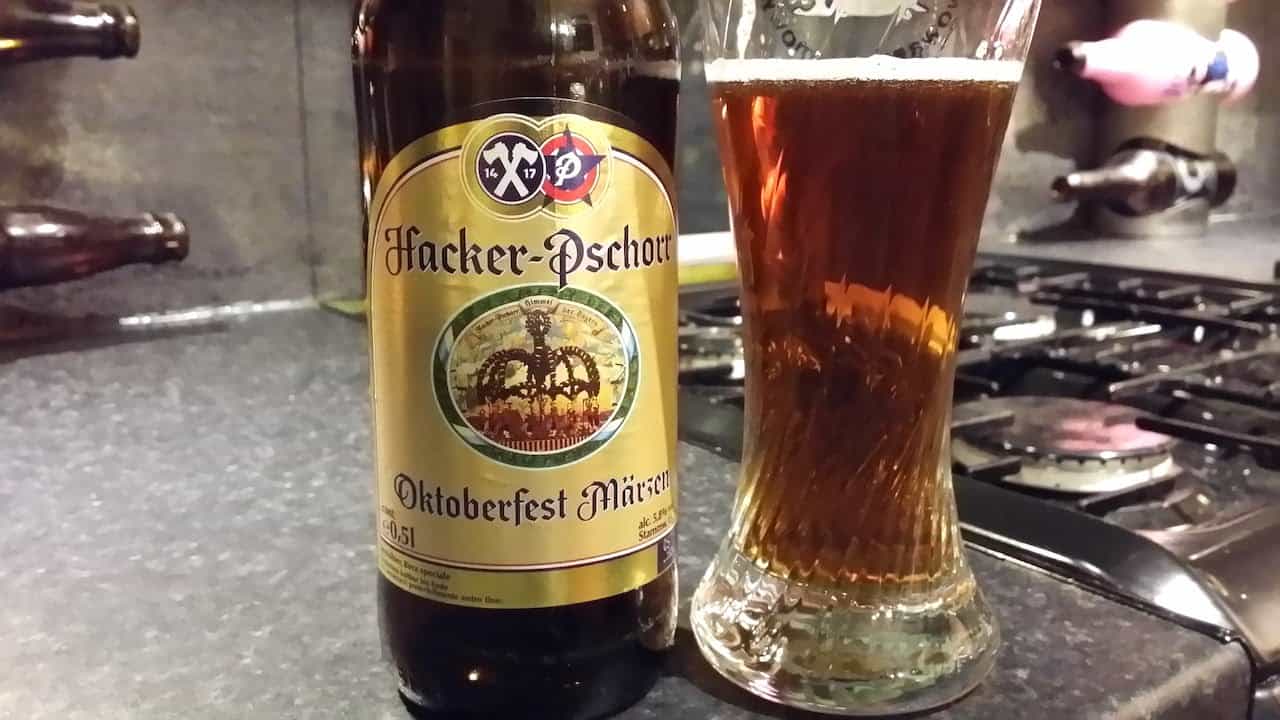 Hacker-Pschorr Oktoberfest beer