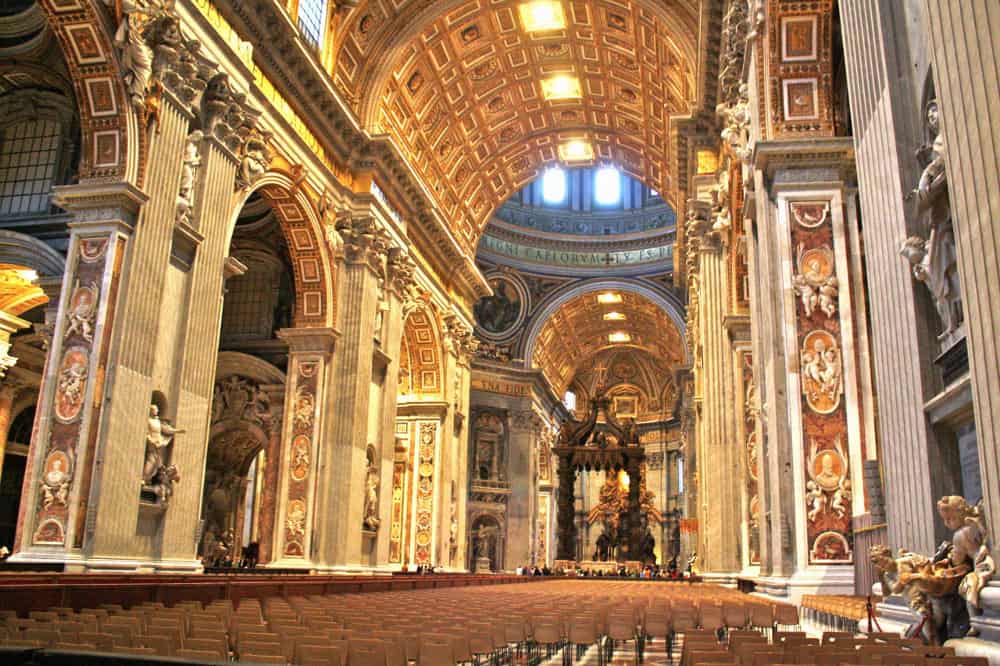 St. Peter's Basilica - largest building