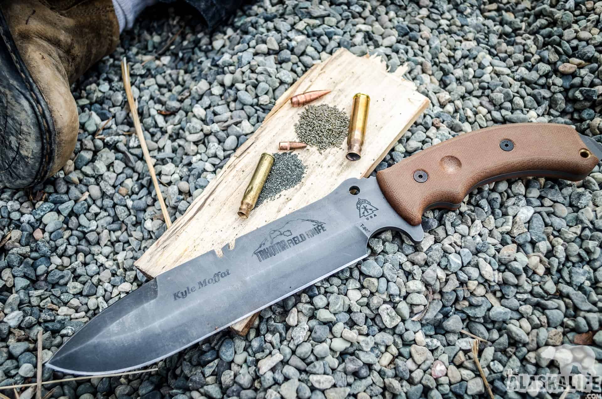 Tops Tahoma Field - bushcraft knife