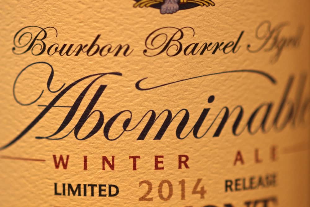 Bourbon Abominable Winter Ale Beer
