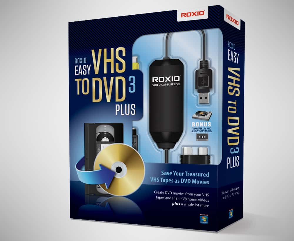 Roxio Easy VHS to DVD Converter 3 Plus