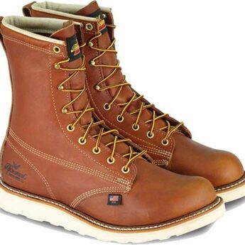 Thorogood Mens American Heritage Round Toe, MAXWear Wedge Non-Safety Toe Boot