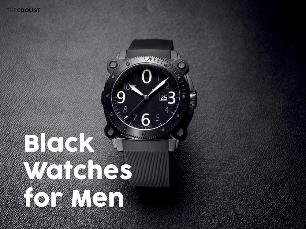 Black Watches for Men