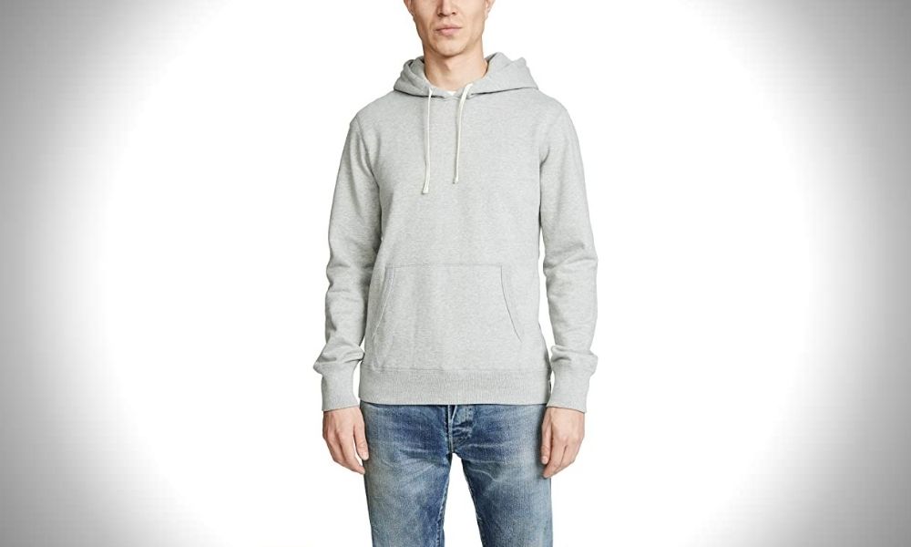 Reigning Champ Men’s Mid Weight Terry Pullover Hoodie