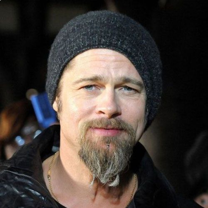 Brad Pitt Goatee Beard