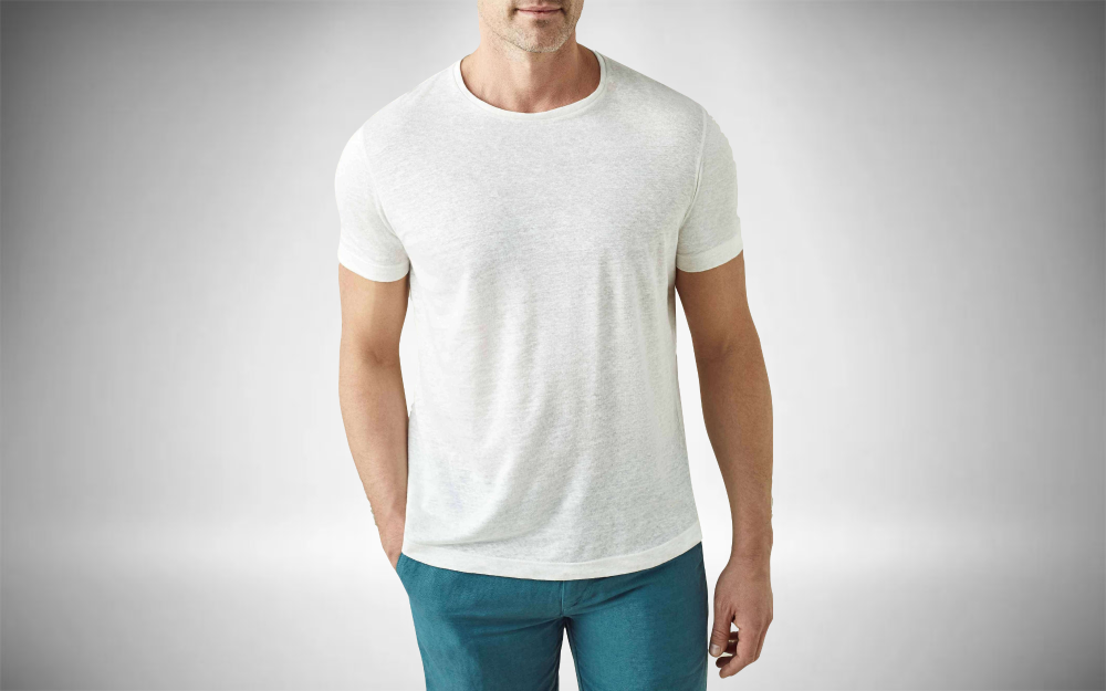 Luca Faloni Linen Jersey T-Shirt