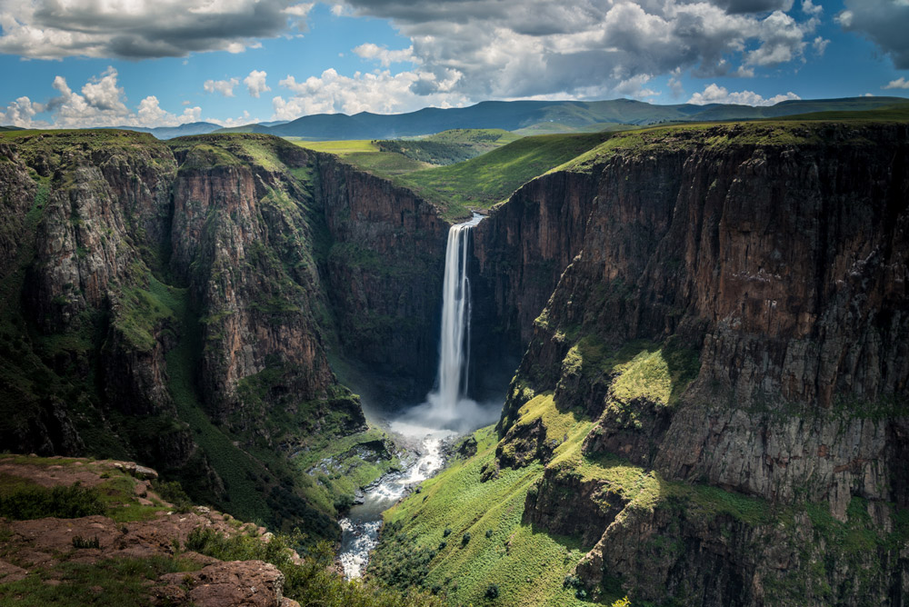 Maletsunyane Falls Lesotho Africa